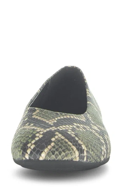 Gabor Square Toe Ballet In Multi