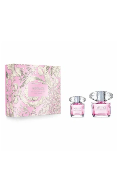Versace Bright Crystal Eau De Toilette Gift Set ($206 Value) In Pink