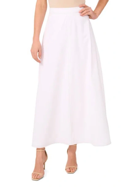 Vince Camuto A-line Maxi Skirt In White