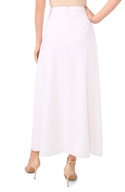 Vince Camuto A-line Maxi Skirt In White