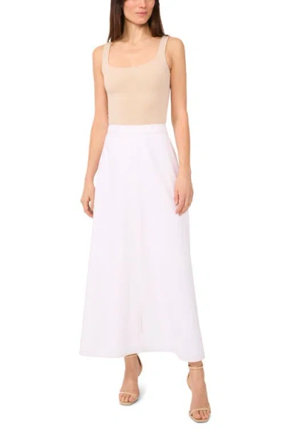 Vince Camuto A-line Maxi Skirt In White