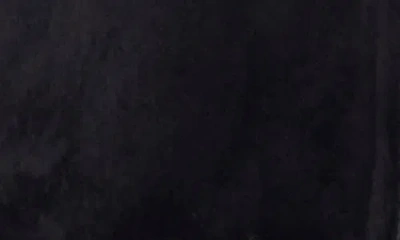 Vince Camuto Sequin Sleeve Hoodie In Black