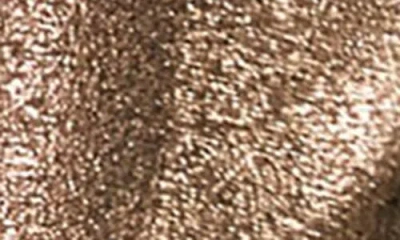 Reiss Gold Sienna Flare Sparkle Patch-pocket Flared Trousers In Brown