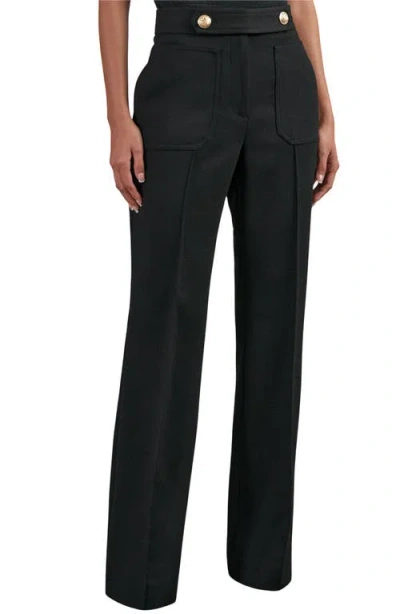 Reiss Lily Occasion Flare Trousers In Blue