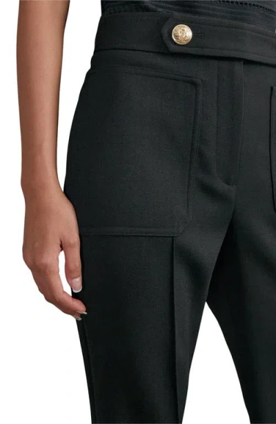 Reiss Lily Occasion Flare Trousers In Blue