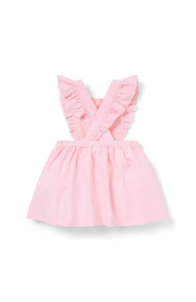 Janie And Jack Baby Ruffle Corduroy Jumper In Pink