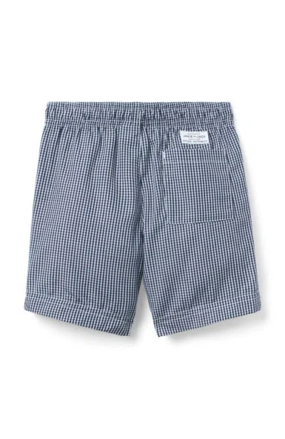 Janie And Jack The Adventure Gingham Short In Multi