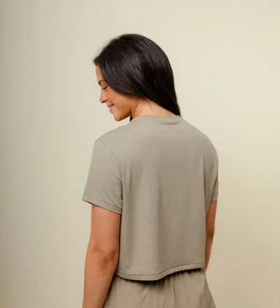 While On Earth™ Range Tee In Gray