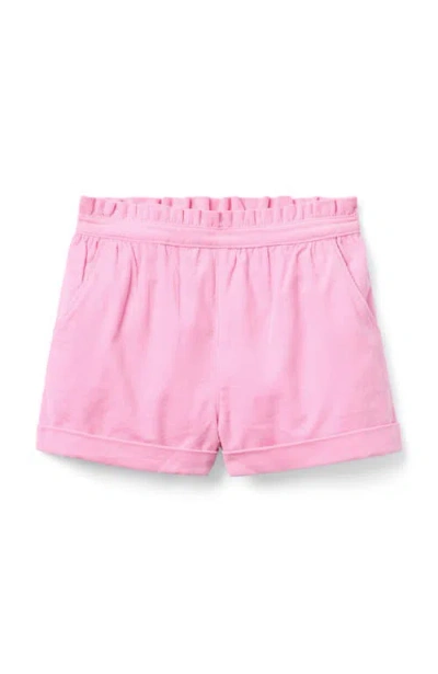 Janie And Jack Corduroy Ruffle Short In Pink