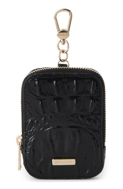 Brahmin Katelynn Leather Coin Purse In Black