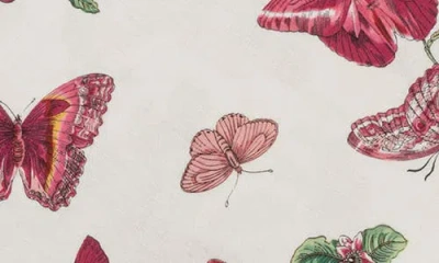 Matouk Baudin Butterfly Set Of 4 Linen Napkins In Multi