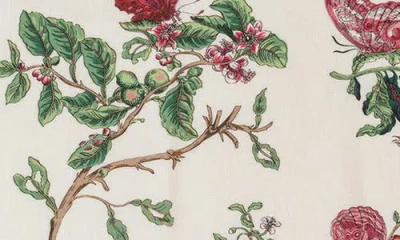 Matouk Baudin Butterfly Set Of 4 Linen Placemats In Multi