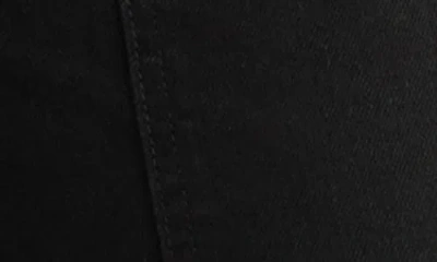 Warp & Weft Warp+weft Sat '90s High Waist Relaxed Straight Leg Utility Jeans In Black