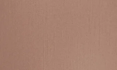 City Chic Maia Ruffle Fluted Sleeve Satin Top In Brown