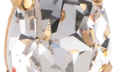 Jennifer Behr Corisande 18k Gold-plated Crystal Earrings In Gold