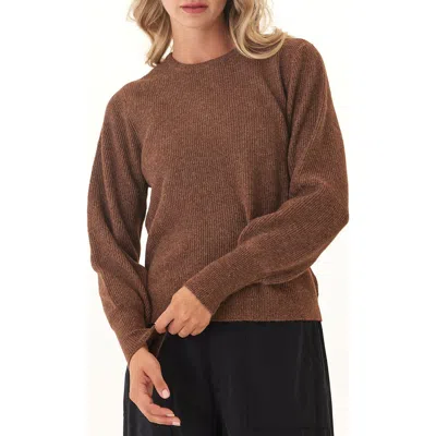 Threads 4 Thought Avalee Rib Sweater In Brown