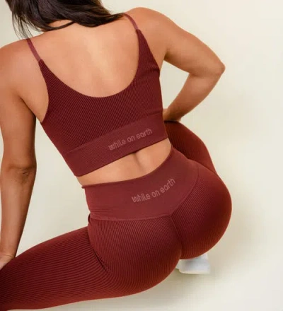 While On Earth™ Aura Bra In Red