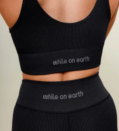 While On Earth™ Aura Bra In Black