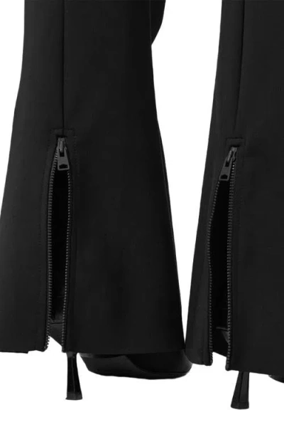 Allsaints Rebecca Zip Trousers In Black