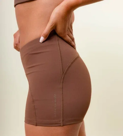 While On Earth™ Mid-rise Intent Short 3" In Brown