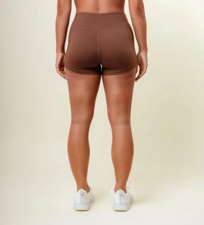 While On Earth™ Mid-rise Intent Short 3" In Brown