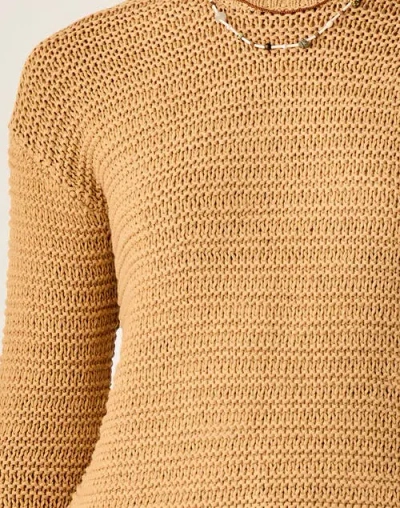 Carve Designs Clarissa Sweater In Brown