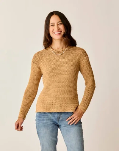 Carve Designs Clarissa Sweater In Brown