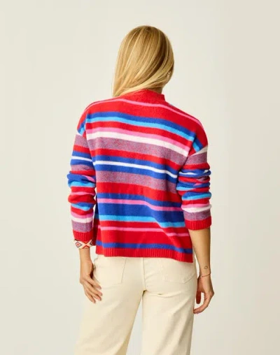 Carve Designs Olivia Plush Sweater In Multi
