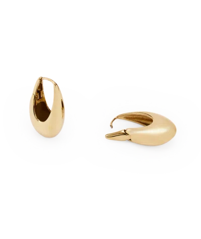 Hey Harper September Oval Earrings In Brown