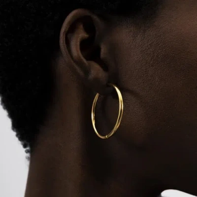 Hey Harper Thin Ruby Earrings In Gold