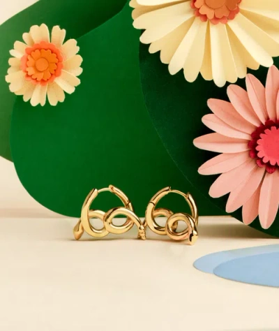Hey Harper Karyn Snake Earrings In Gold