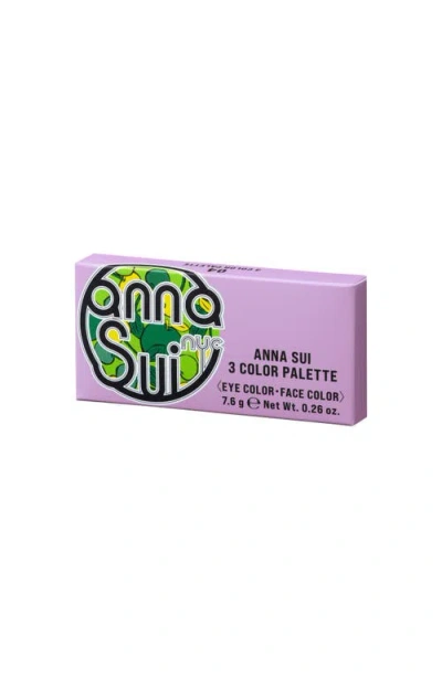 Anna Sui 3 Color Palette In Multi