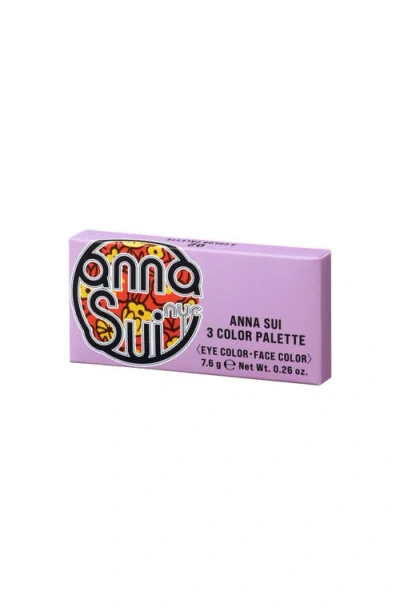 Anna Sui 3 Color Palette In Multi