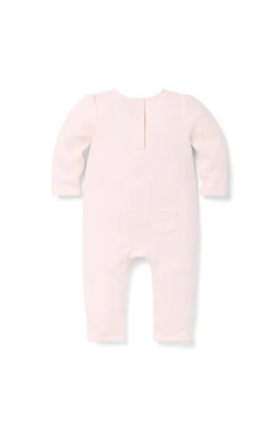 Janie And Jack Baby Floral Quilted One-piece In Pink