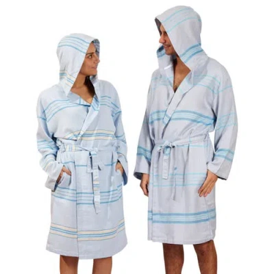 Eco Hilana Antalya Unisex Bathrobe In Gray
