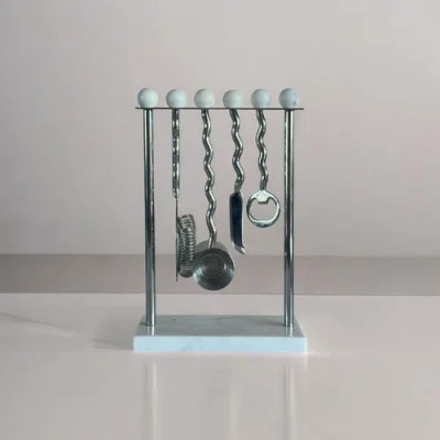 Meso Goods June Bar Set In Silver