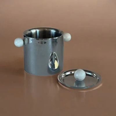 Meso Goods Kora Ice Bucket In Silver