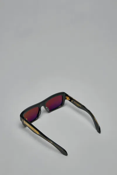 Jacques Marie Mage Cleavon Square-frame Acetate Sunglasses In Brown