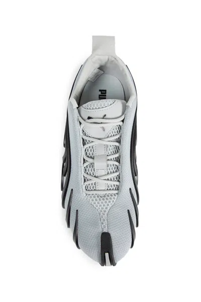 Puma Unisex Grey Sneakers In Black