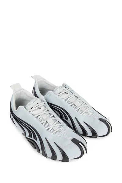 Puma Unisex Grey Sneakers In Black