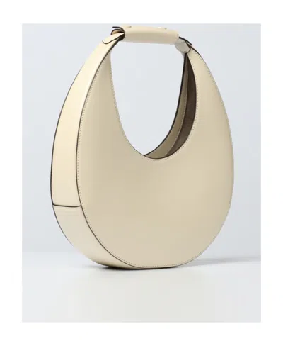 Staud Stitched Handbag In Neutral