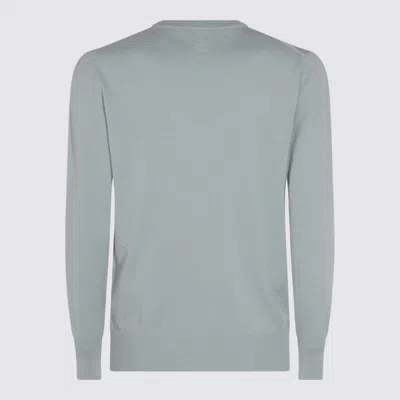 Lardini Light Blue Cashmere Knitwear In Green