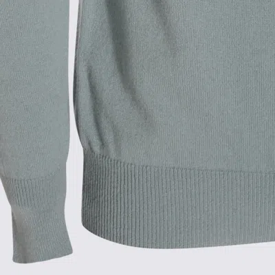Lardini Light Blue Cashmere Knitwear In Green