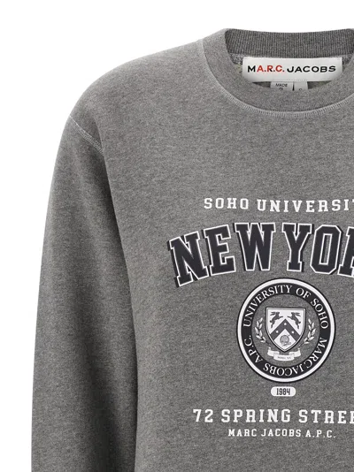 A.p.c. Sweater A. P.c. Woman Color Grey In Gray