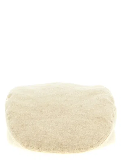 Jacquemus Valerie Soft Texture Beret Hat In Neutral