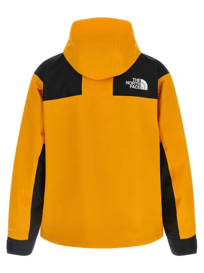 The North Face Dryvent Mono Nylon Windbreaker Jacket In Yellow