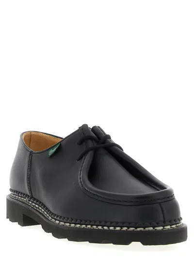 Paraboot Edged Michael Derby Shoes In Black