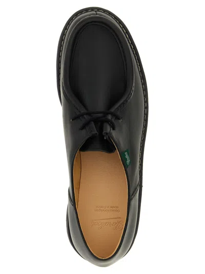 Paraboot Edged Michael Derby Shoes In Black