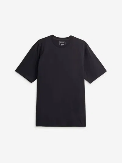 Y-3 M Wo Ss Tee In Black