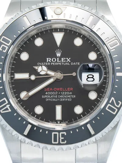 Pre-owned Rolex Sea-dweller 43mm In Black